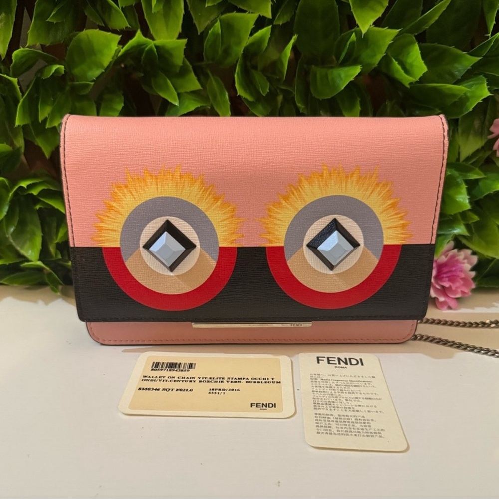 Fendi Monster Hypnotic Eye Crossbody Handbag Bag